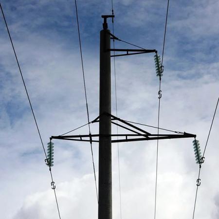 Опора анкерно-угловая УБ 35-11.1т, серия 3.407.1-164, выпуск 1